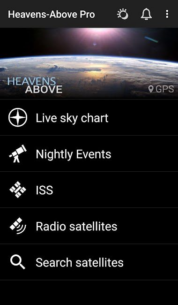 Heavens-Above Pro 1.74 Apk for Android 1
