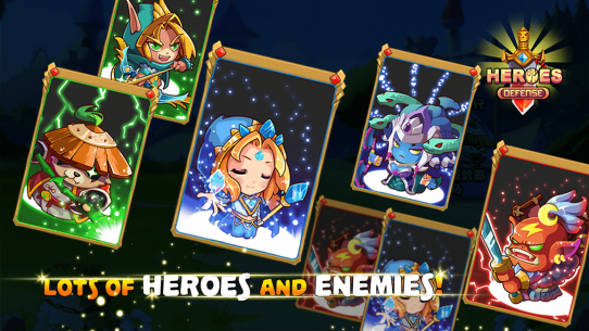 Heroes Defender Fantasy – Epic Tower Defense Game 1.1 Apk for Android 2