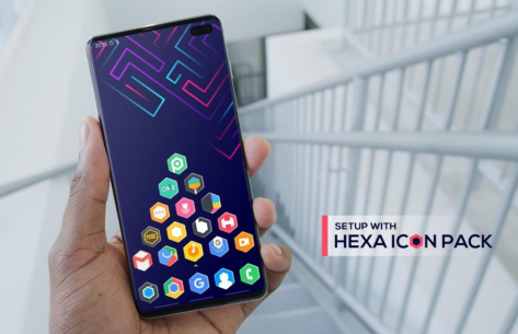Hexa Icon Pack : Hexagonal 4.6.1 Apk for Android 1