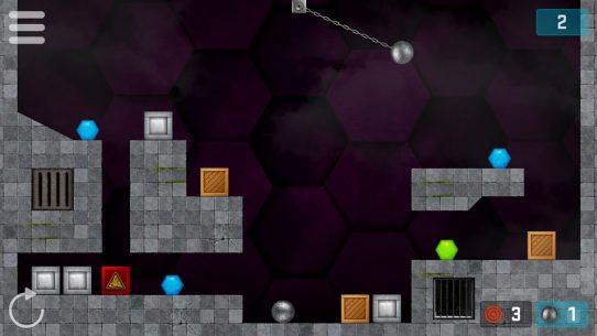 HEXASMASH • Wrecking Ball Physics Puzzle (PRO) 1.04 Apk for Android 2