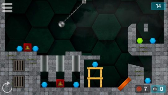 HEXASMASH • Wrecking Ball Physics Puzzle (PRO) 1.04 Apk for Android 3