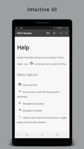 HTML Reader/ Viewer 5.5.0 Apk for Android 2