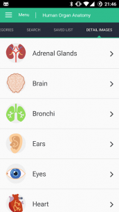 Human Organs Anatomy Reference Guide 1.0.4 Apk for Android 2