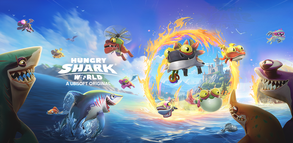 hungry shark world android cover