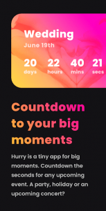 Hurry – Daily Countdown (PRO) 28.0.2 Apk for Android 1