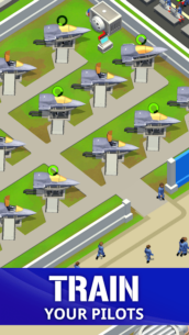 Idle Air Force Base 3.6.0 Apk + Mod for Android 2