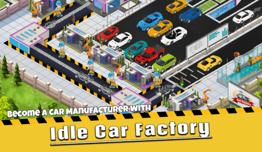 Idle Car Factory: Car Builder 14.7.2 Apk + Mod for Android 1