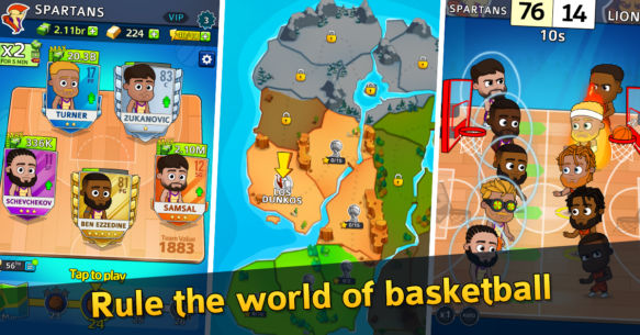 Idle Five Basketball tycoon 1.37.2 Apk + Mod for Android 1