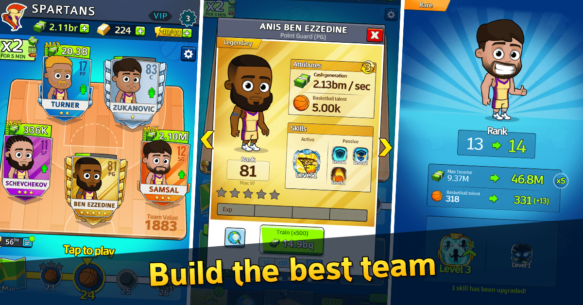 Idle Five Basketball tycoon 1.37.2 Apk + Mod for Android 2