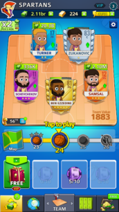 Idle Five Basketball tycoon 1.37.2 Apk + Mod for Android 3