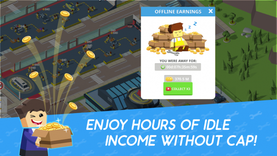 Idle Mechanics Manager – Car Factory Tycoon Game 1.34 Apk + Mod for Android 5