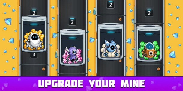 Idle Space Miner-miner tycoon 2.8.15 Apk + Mod for Android 1