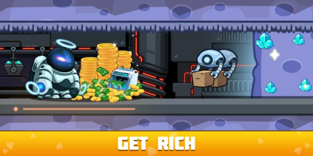 Idle Space Miner-miner tycoon 2.8.15 Apk + Mod for Android 3