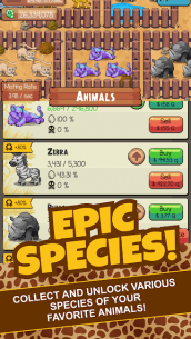 Idle Tap Zoo: Tap, Build & Upgrade a Custom Zoo 1.2.9 Apk + Mod for Android 2
