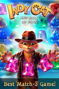 Indy Cat: Match 3 Adventure 1.95 Apk + Mod for Android 1