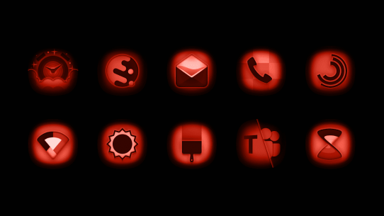 InfraRED – Stealth Red Icon Pack 1.6 Apk for Android 1
