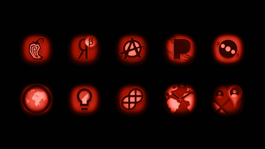 InfraRED – Stealth Red Icon Pack 1.6 Apk for Android 3