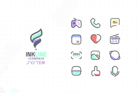InkLine IconPack 2.5 Apk for Android 1