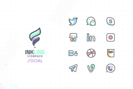 InkLine IconPack 2.6 Apk for Android 5