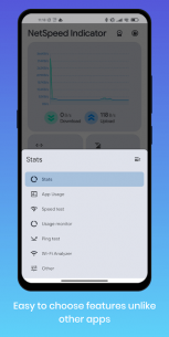 Speed Indicator – Internet Speed – Monitor Network 1.5 Apk for Android 5