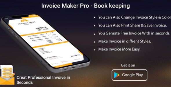 invoice maker pro android cover