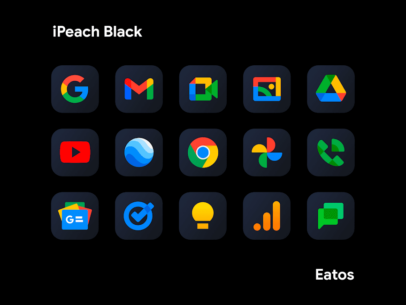iPlum Black – Icon Pack 1.2.3 Apk for Android 2
