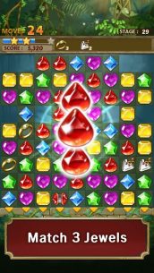 Jewels Jungle : Match 3 Puzzle 1.9.1 Apk + Mod for Android 1