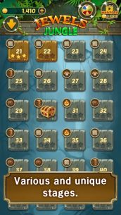 Jewels Jungle : Match 3 Puzzle 1.9.1 Apk + Mod for Android 3