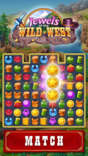 Jewels of the Wild West・Match3 1.40.4000 Apk + Mod for Android 1