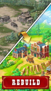 Jewels of the Wild West・Match3 1.40.4000 Apk + Mod for Android 2