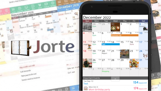 Calendar, Personal Planner & Diary – Jorte 1.9.42 Apk for Android 1