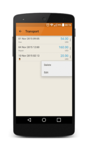 Journal costs (PREMIUM) 1.28.1 Apk for Android 5