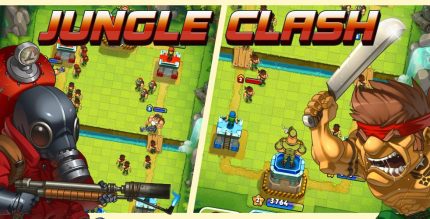 jungle clash android games cover