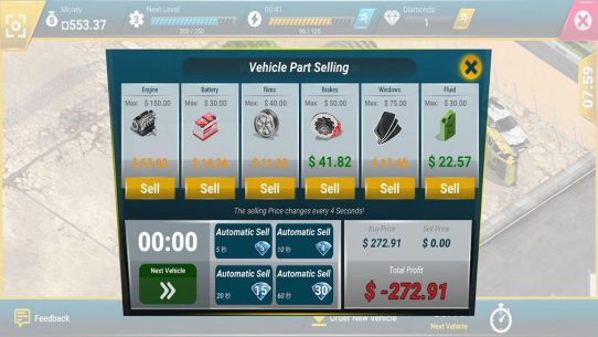Junkyard Tycoon – Car Business Simulation Game 1.0.21 Apk + Mod + Data for Android 5