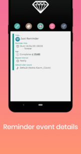 Just Reminder with Alarm (PREMIUM) 2.7.4 Apk for Android 3