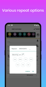 Just Reminder with Alarm (PREMIUM) 2.7.11 Apk for Android 4