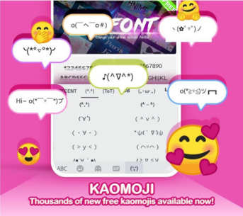 Kika Keyboard – Emoji, Fonts (UNLOCKED) 6.6.9.7399 Apk for Android 4