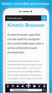 Kinetic Browser HD 1.5 Apk for Android 1