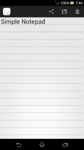 Simple Notepad 1.1.3 Apk for Android 2