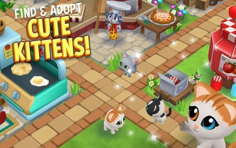 Kitty City: Kitty Cat Farm Simulation Game 17.000 Apk + Mod for Android 4