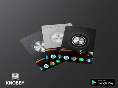 Knobby volume control – Unique volume widget app 1.15 Apk for Android 1