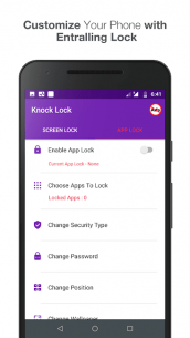 Knock lock screen – Applock (UNLOCKED) 1.3.9 Apk for Android 2