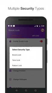 Knock lock screen – Applock (UNLOCKED) 1.3.9 Apk for Android 4