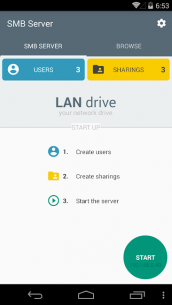 LAN drive – SAMBA Server & Client 7.4 Apk for Android 1