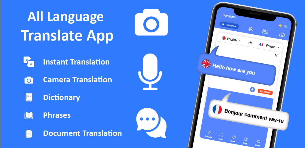 language translate all voice translator cover
