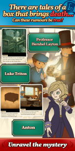 Layton: Pandora's Box in HD 1.0.1 Apk + Data for Android 2