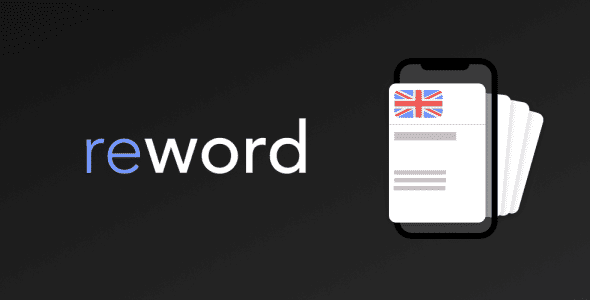 learn english with reword cover