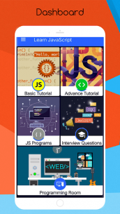 Learn JavaScript PRO : Offline Tutorial 1.0 Apk for Android 2