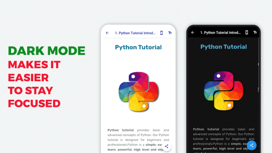 Learn Python Programming Tutorial – PRO (No Ads) 2.1 Apk for Android 3
