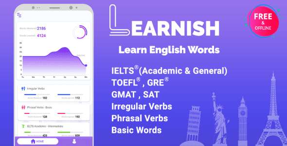 learnish learn english words cover